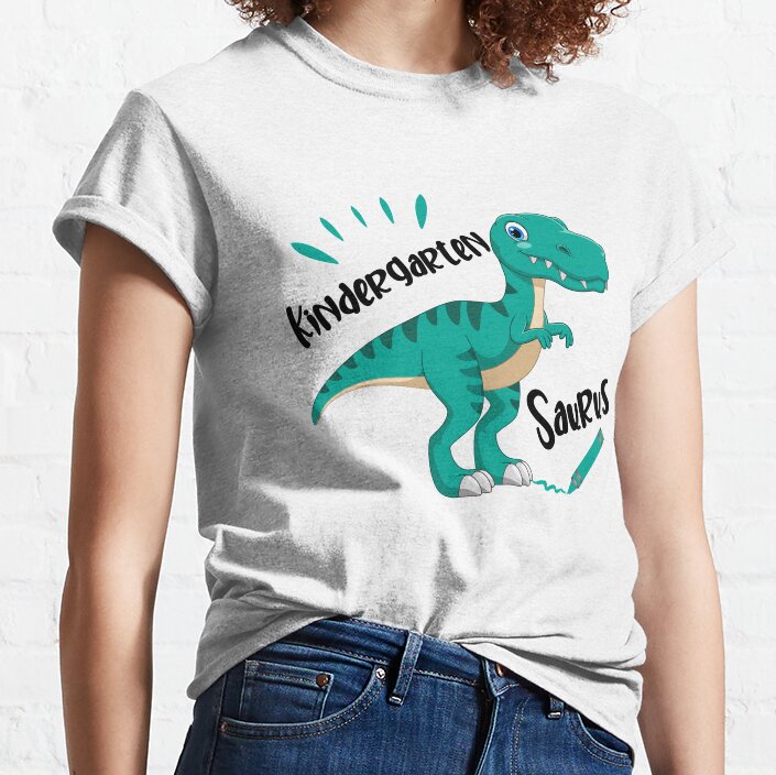 Kindergarten Saurus Classic T-Shirt