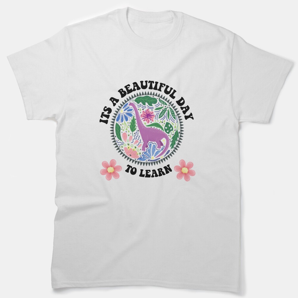 Kindergarten Shirt, Teacher Shirt, Teacher Motivational Shirt, Teacher Gift, Teacher Life Tee, Funny Teacher Tee Classic T-Shirt