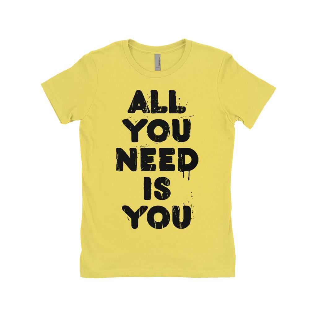 Ladies' Boyfriend All You Need Is You Worn By Steven Tyler Shirt, Classic Style T-Shirts, Premium New Shirt
