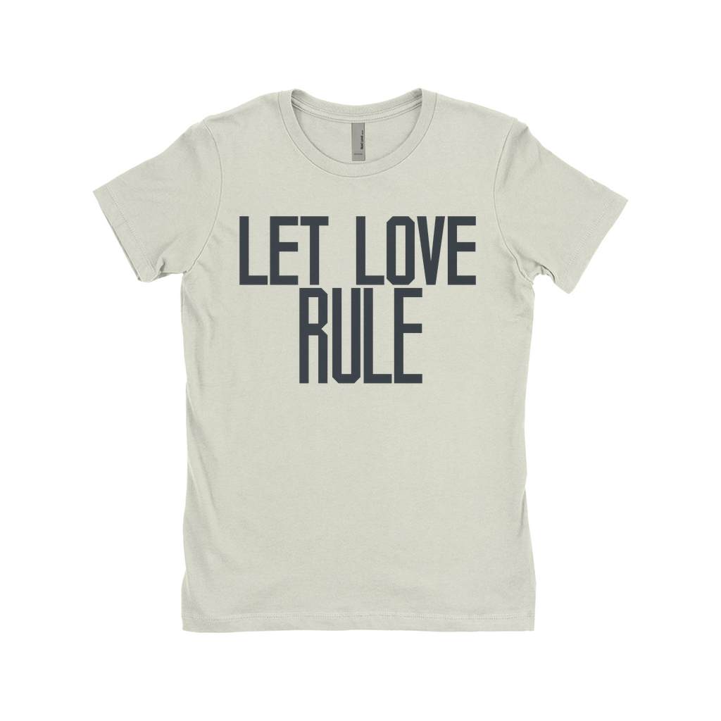 Ladies' Boyfriend Let Love Rule Worn By Steven Tyler Shirt, Classic Style T-Shirts, Premium New Shirt