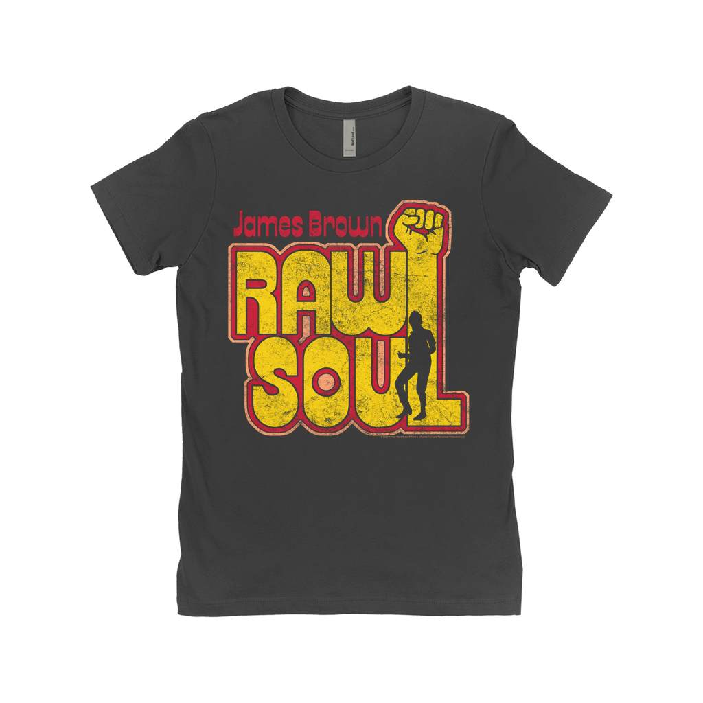 Ladies' Boyfriend Raw Soul Distressed Shirt, Classic Style T-Shirts, Premium New Shirt