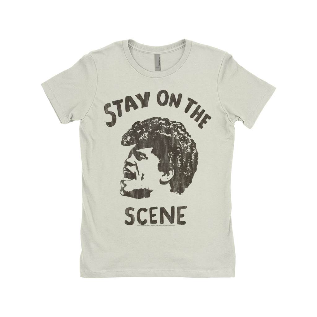 Ladies' Boyfriend Stay On The Scene Sketch Shirt, Classic Style T-Shirts, Premium New Shirt