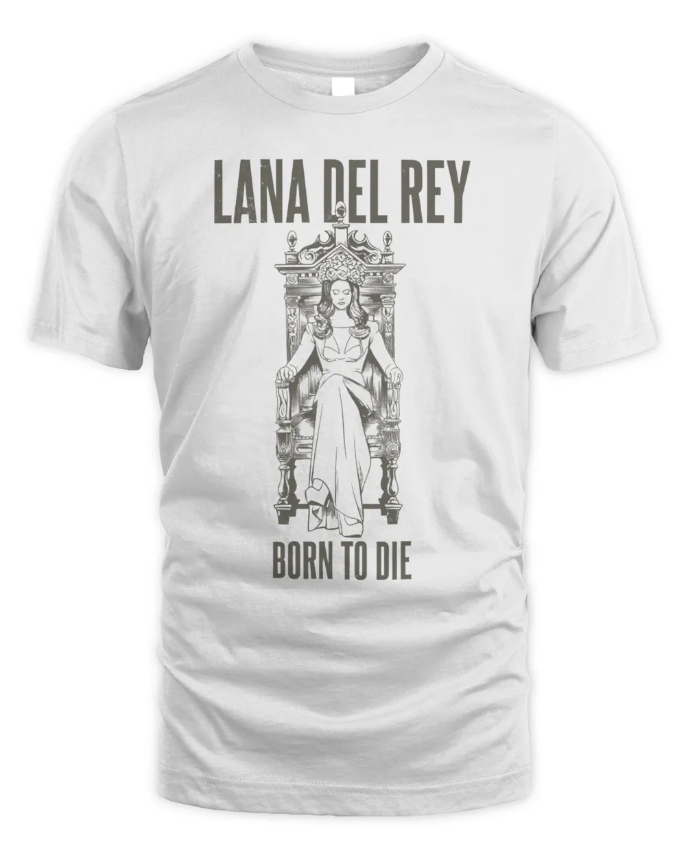 Lana Del Rey Merch Born To Die Throne Shirt, Premium Shirt, Fan Shirt