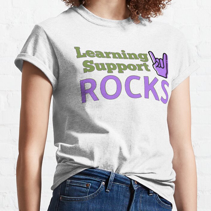 Learning Support Rocks Classic T-Shirt