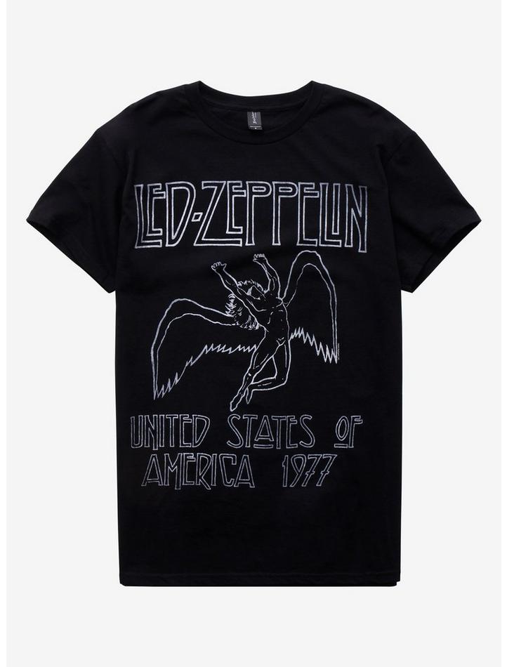 Led Zeppelin 1977 Premium Tee, Classic Style T-Shirt