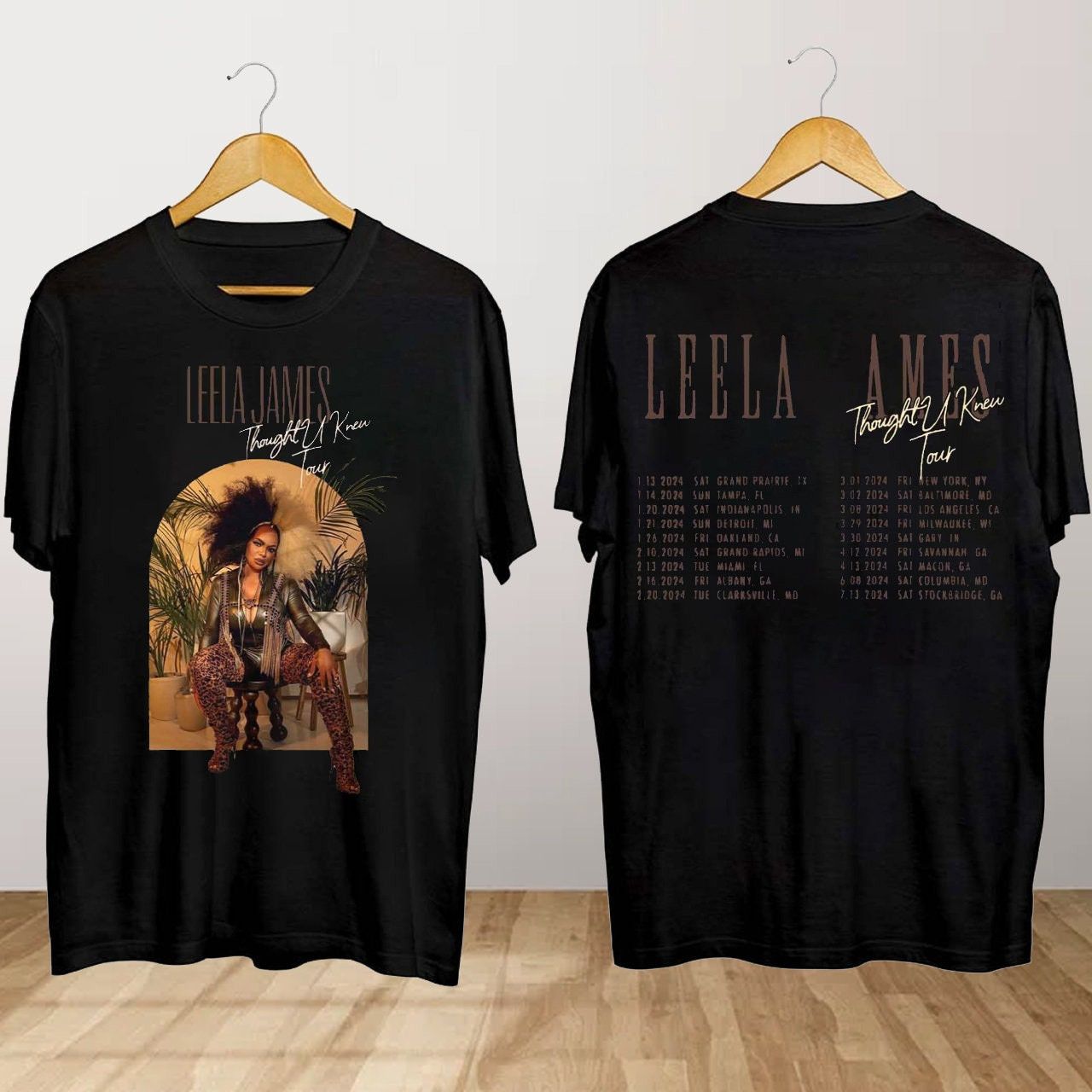 Leela James Thought U Knew 2024 Tour Shirt, Singer Shirt, Ablum Music Shirt, Fan Shirt, Trend Shirt