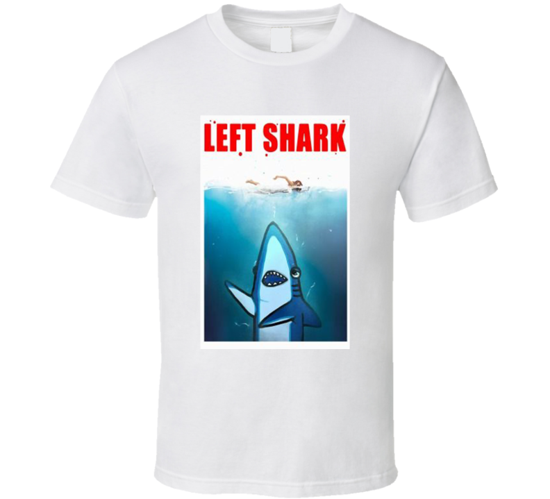 Left Shark Jaws Movie Parody T Shirt, Classic Style T-Shirt, Premium Shirt