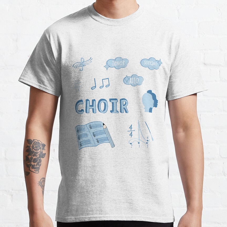 Light Blue Choir School Subject Pack Classic T-Shirt