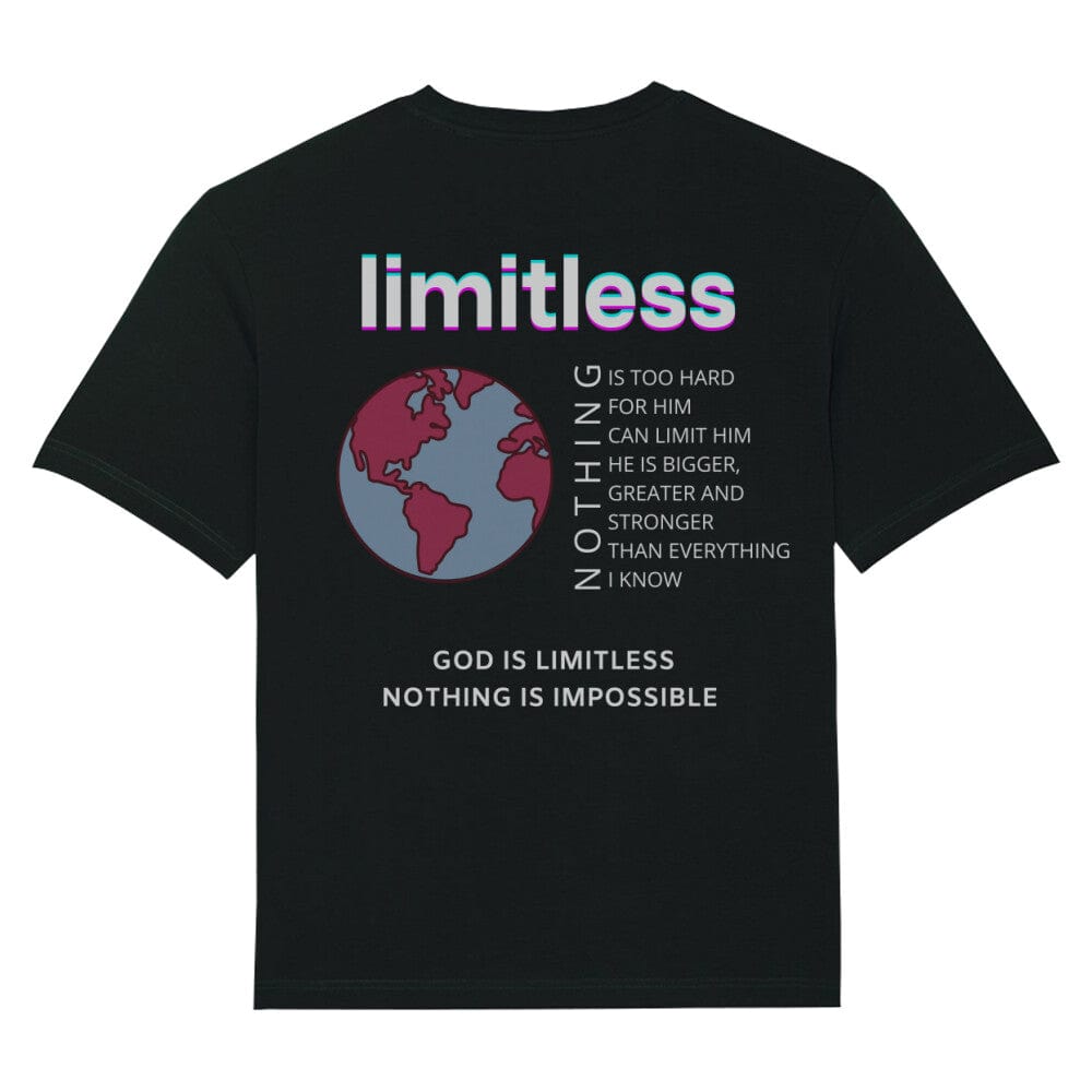Limitless Oversized Shirt, Unisex Backprint
