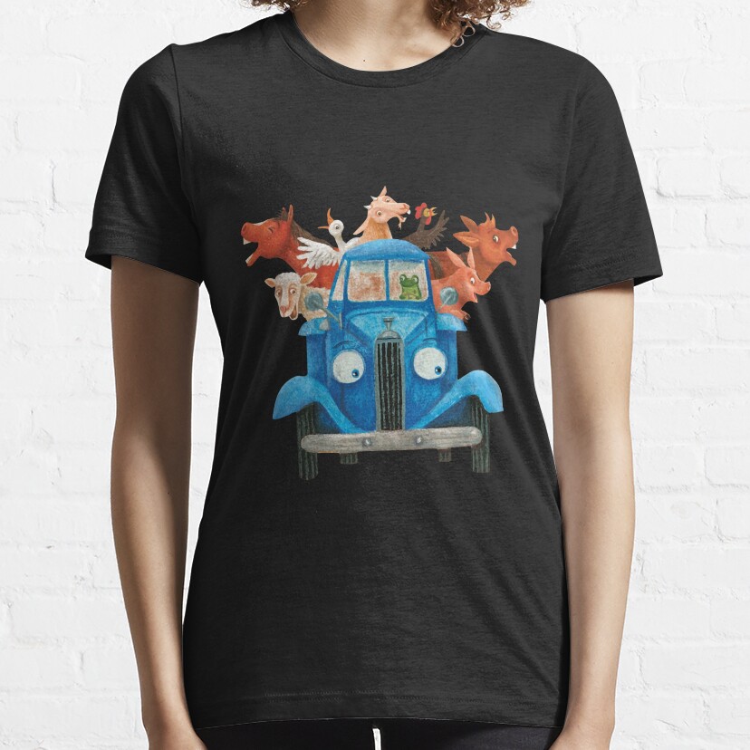 Little Blue Truck With Farm Animals Classic Illustration Essential T-Shirt