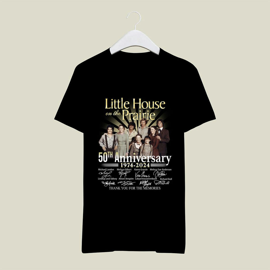Little House On The Prairie 50Th Anniversary 1974 2024 Thank You For The Memories Shirt, Classic Style T-Shirt, Premium Shirt