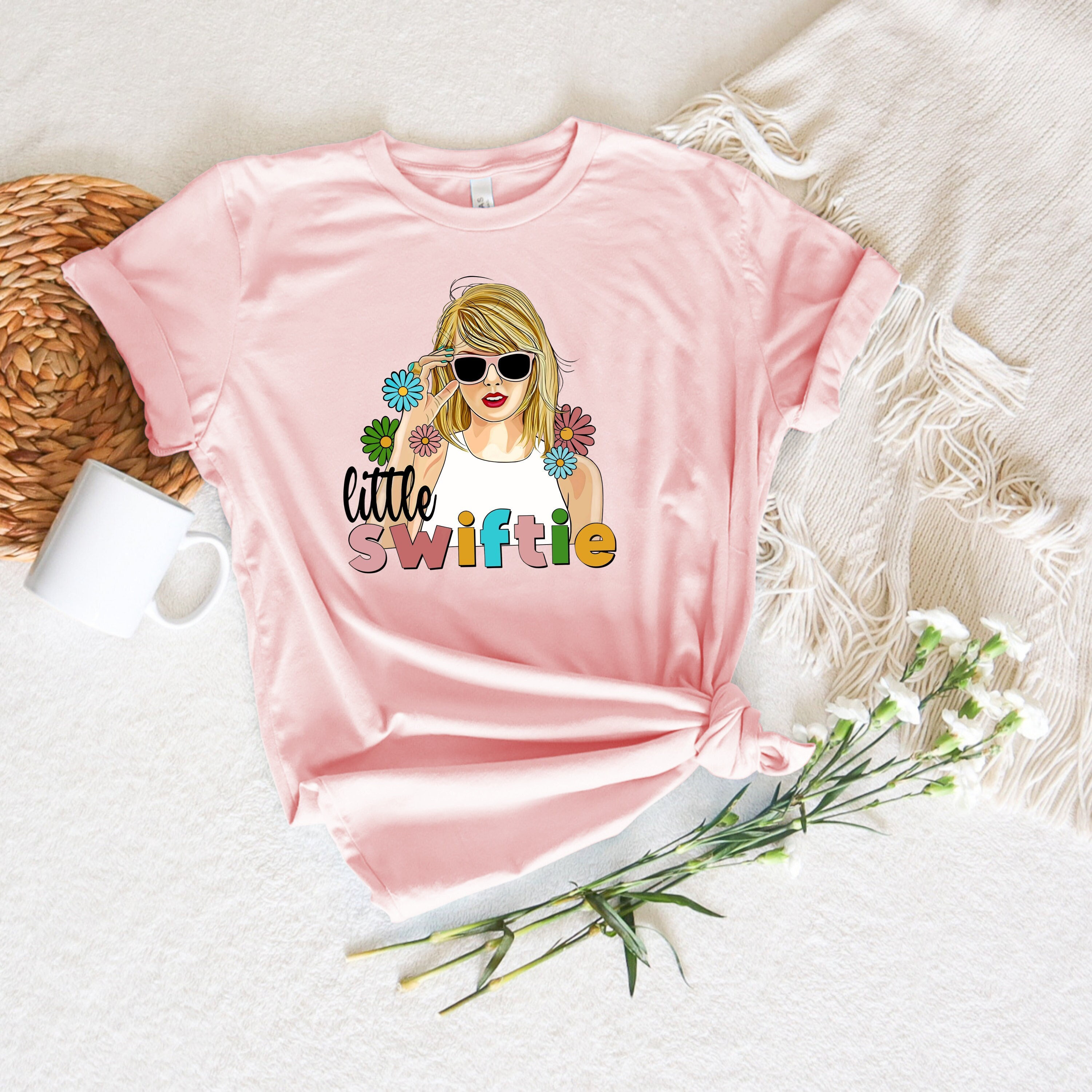 Little Swiftie Shirt,Flower Taylor Girls Shirt,First Concert Outfits