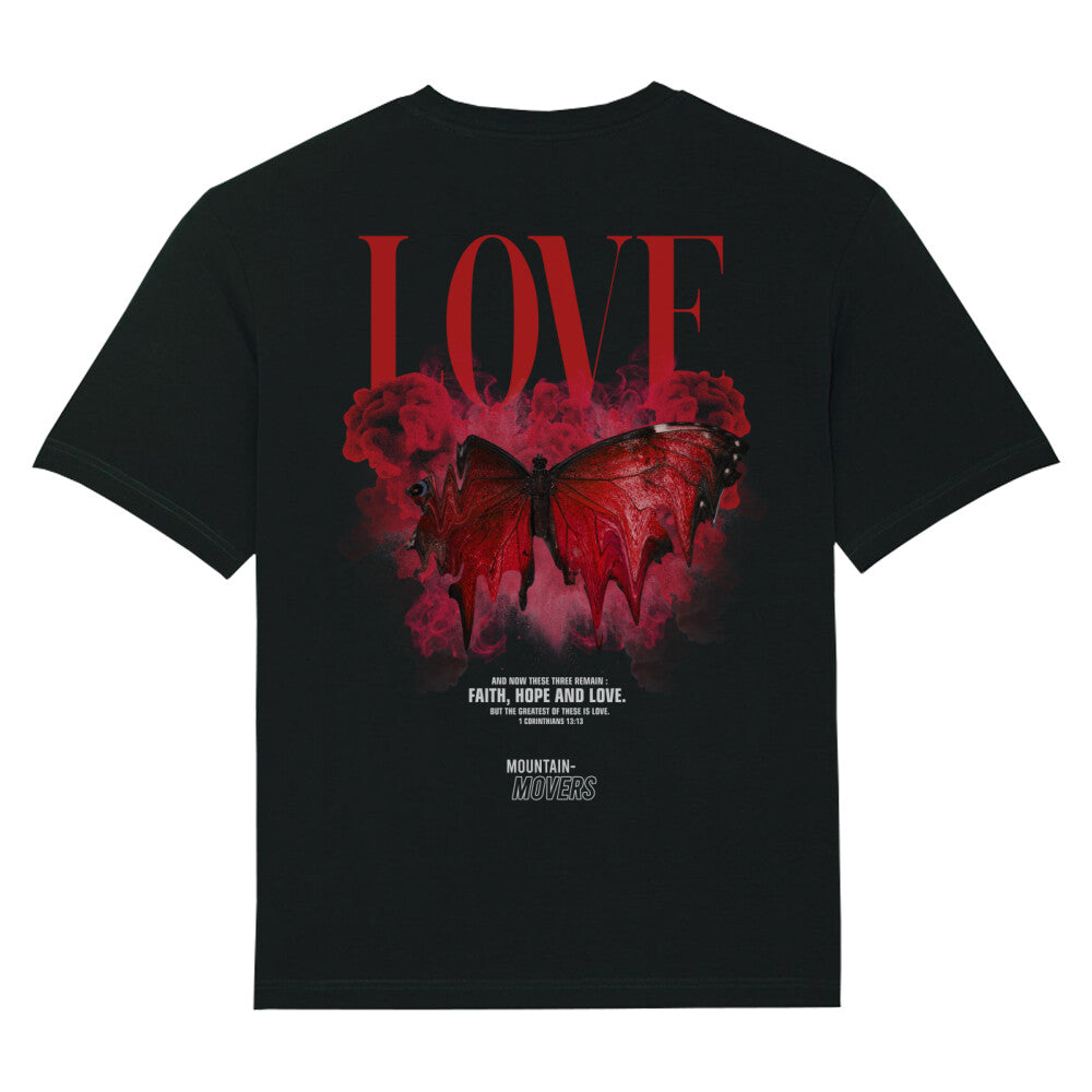 Love Streetwear Oversized Shirt, Unisex