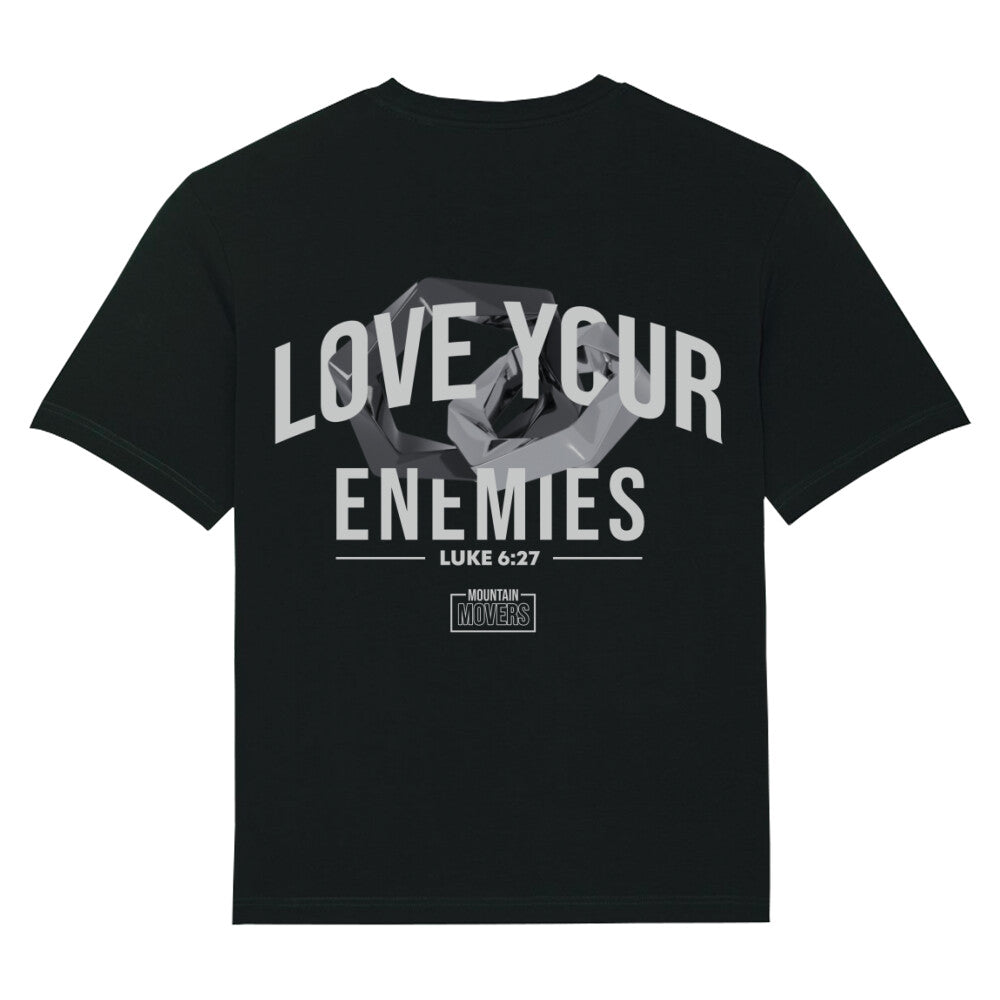 Love Your Enemies Oversized Shirt, Unisex
