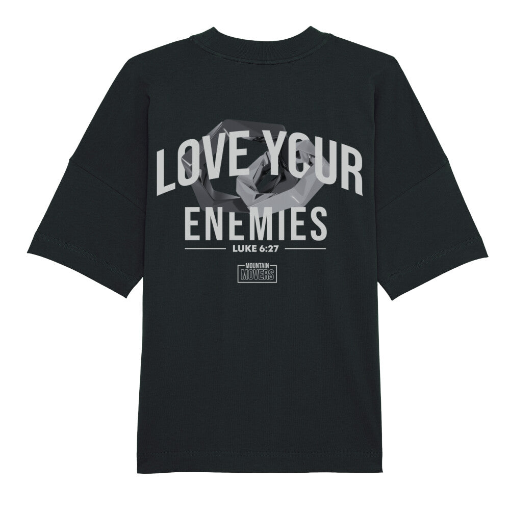 Love Your Enemies Premium Oversize Shirt, Unisex
