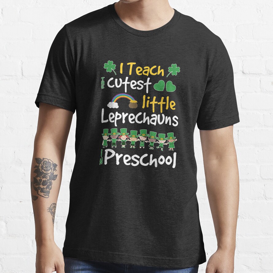 Lucky Leprechauns St Patricks Day Preschool Essential T-Shirt