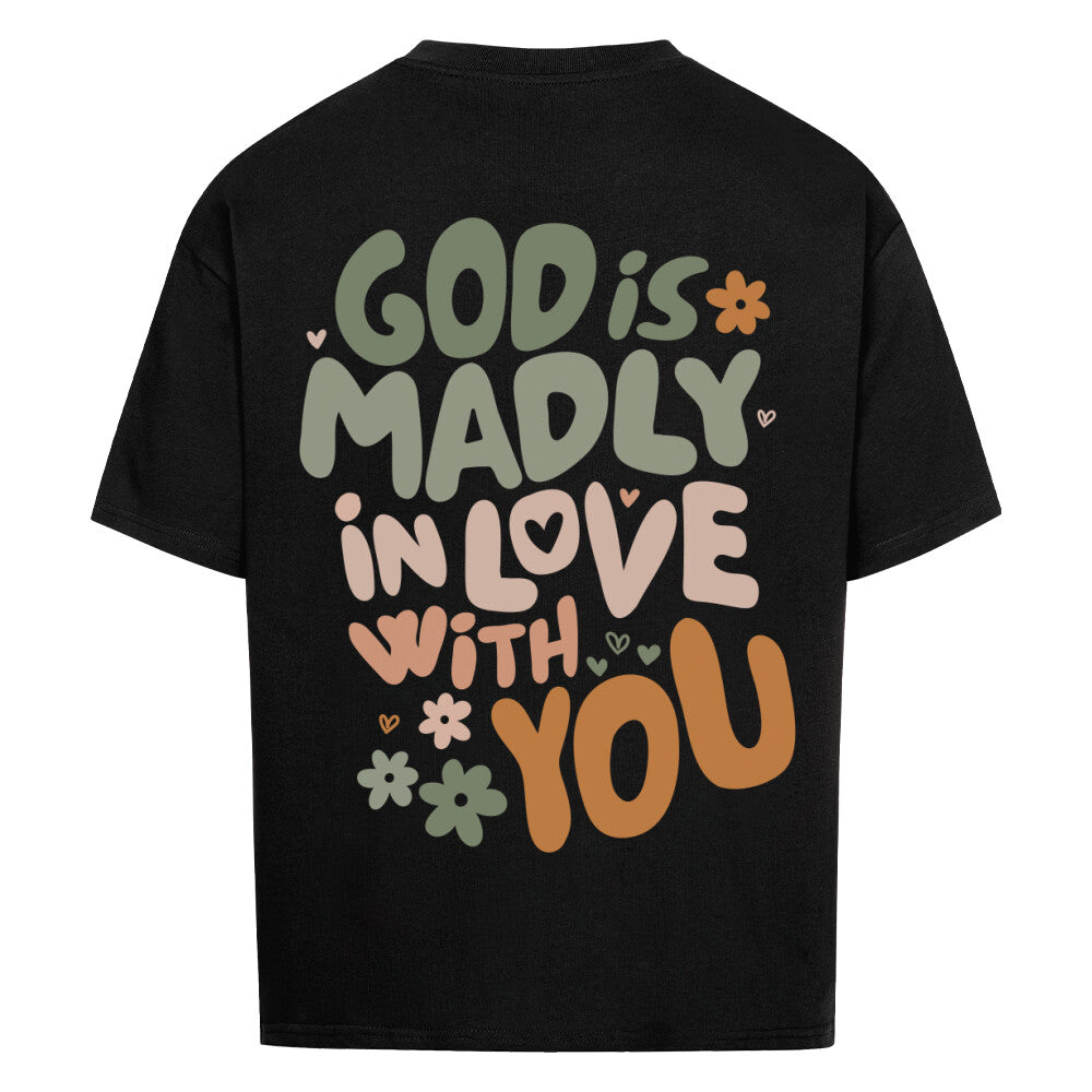 Madly In Love Premium Oversized Shirt, Unisex
