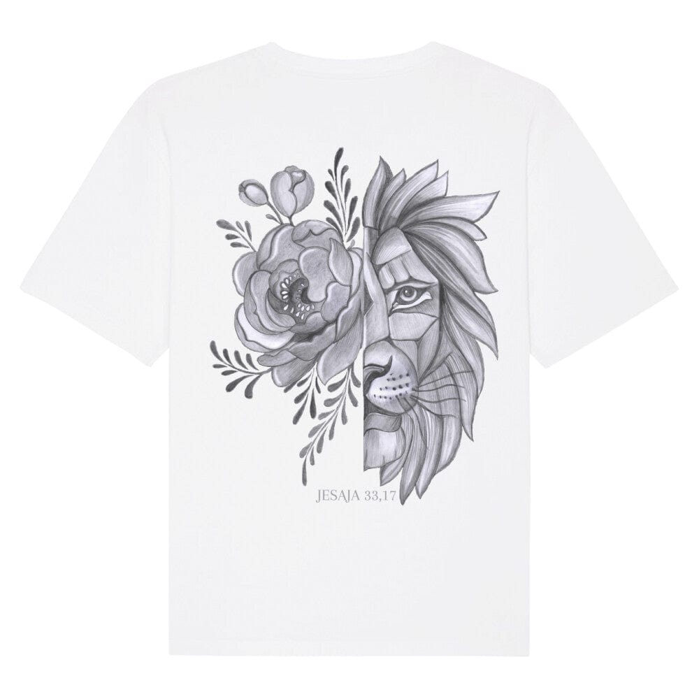 Majesty Grafik Oversized Shirt, Unisex Backprint