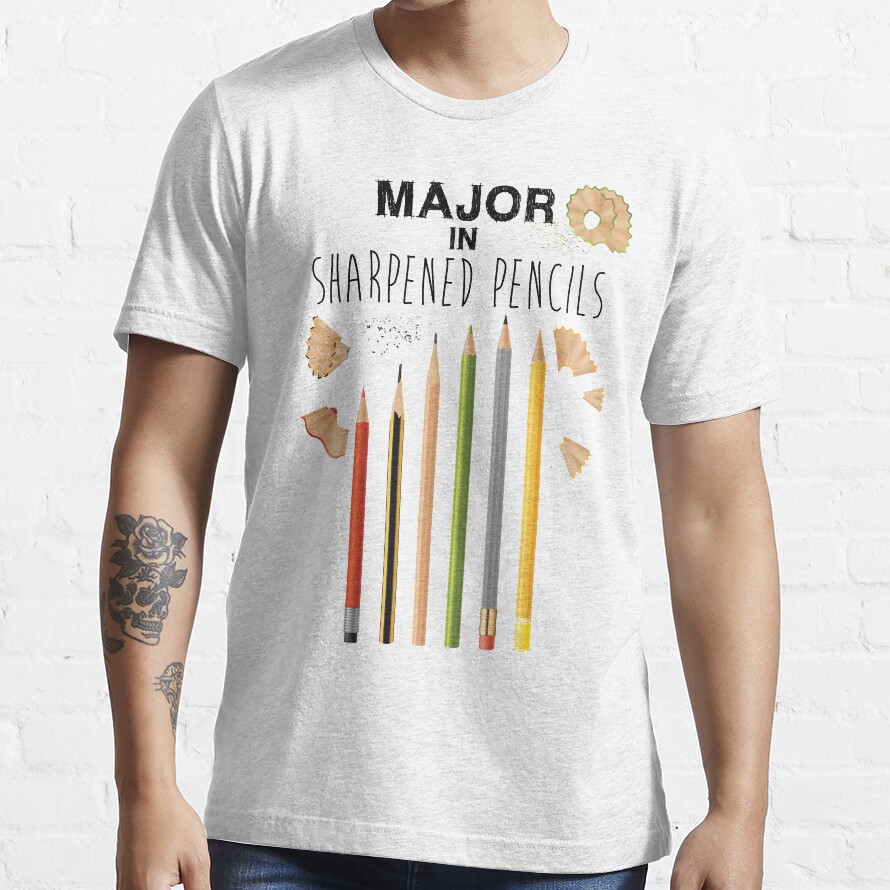 Major In Sharpened Pencils Essential T-Shirt