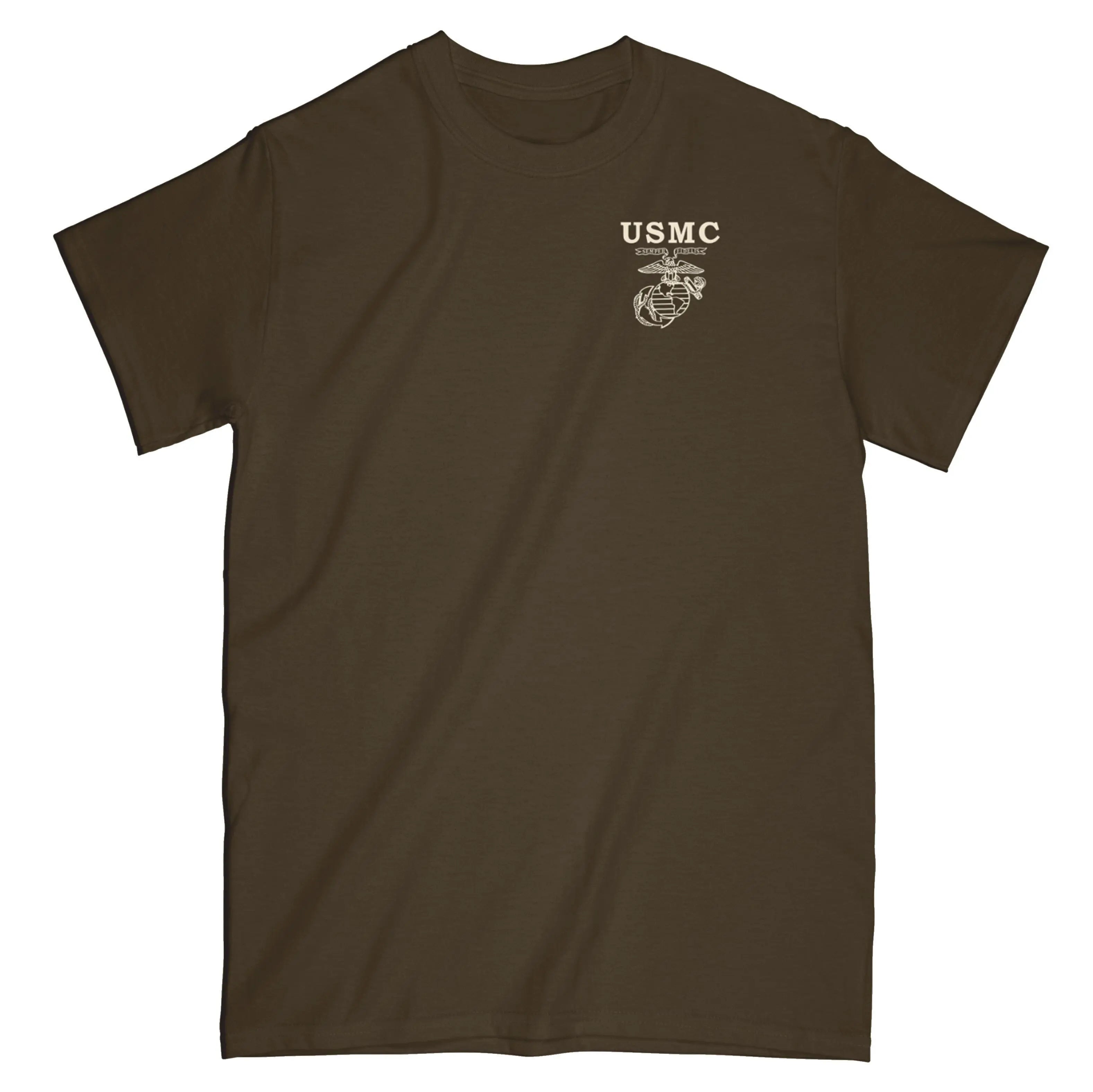 Marines Old School Heritage Sand Chest Seal Tee Premium Shirts, Classic Style T-Shirt