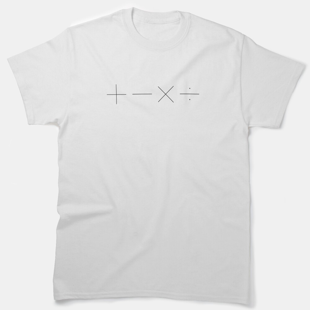 Math Icon Classic T-Shirt