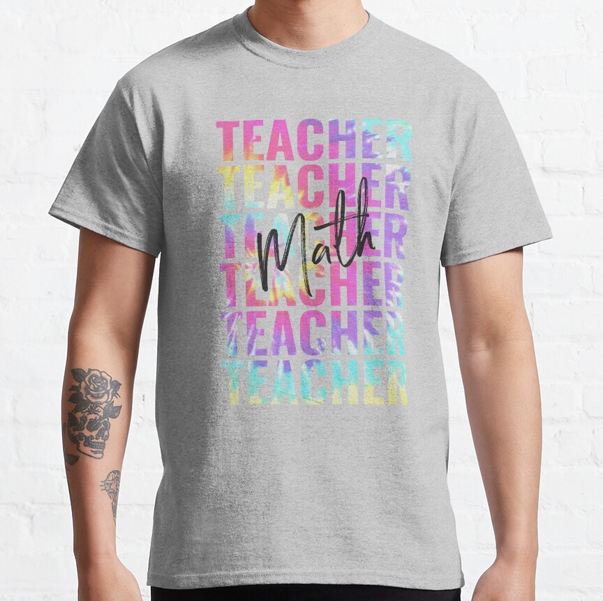 Math Teacher Classic T-Shirt