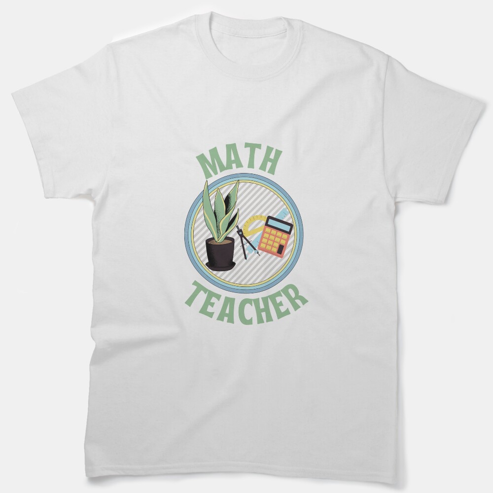 Math Teacher Classic T-Shirt