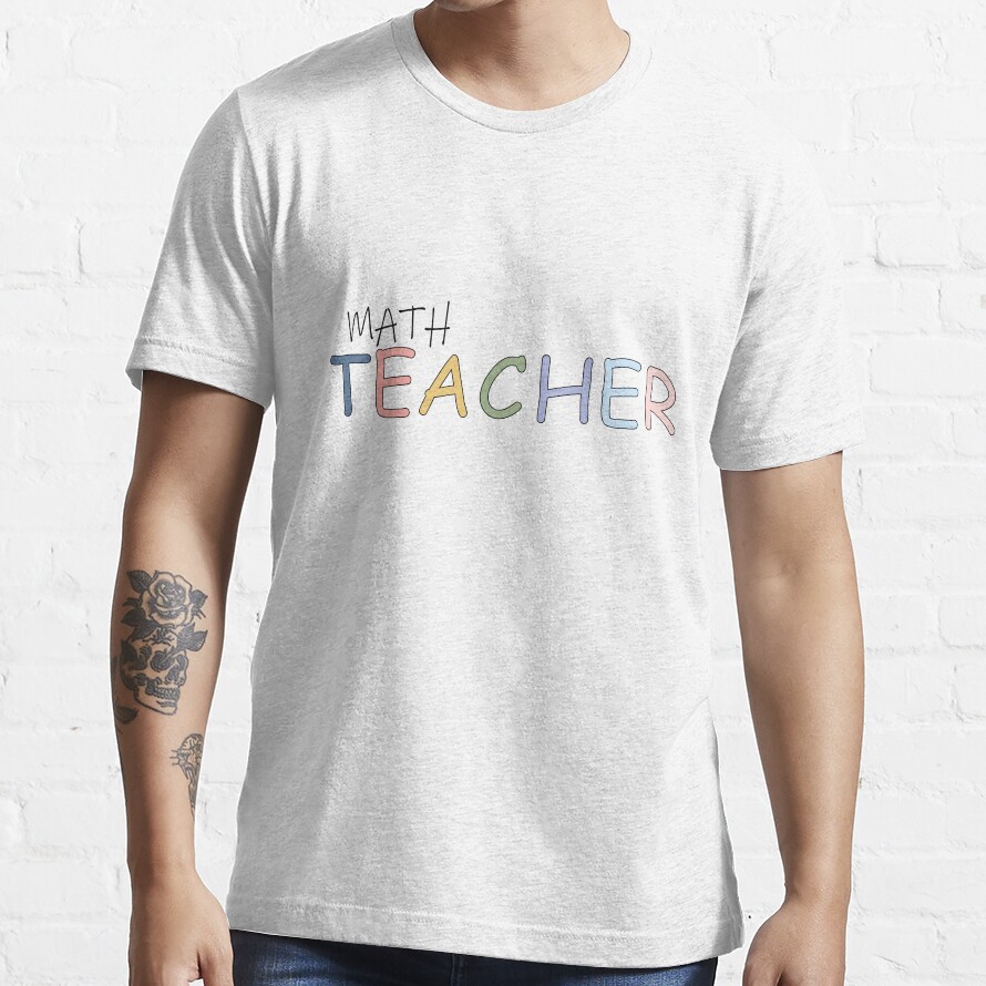 Math Teacher Essential T-Shirt