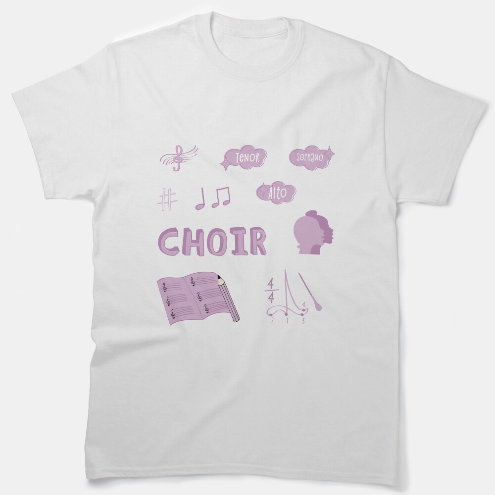 Mauve Choir School Subject Pack Classic T-Shirt