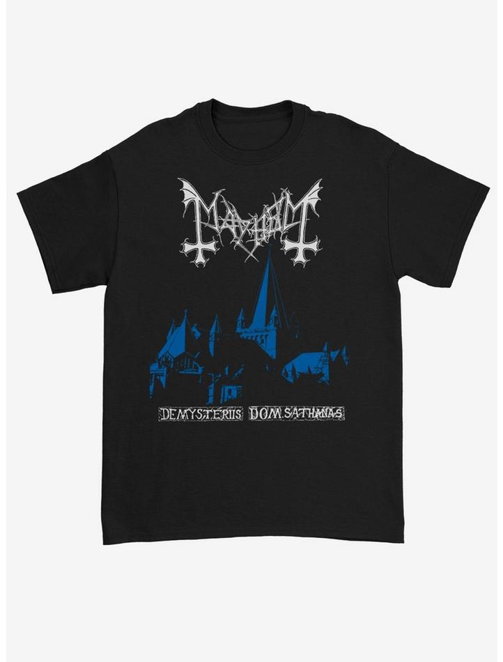 Mayhem De Mysteriis Dom Sathanas Premium Tee, Classic Style T-Shirt