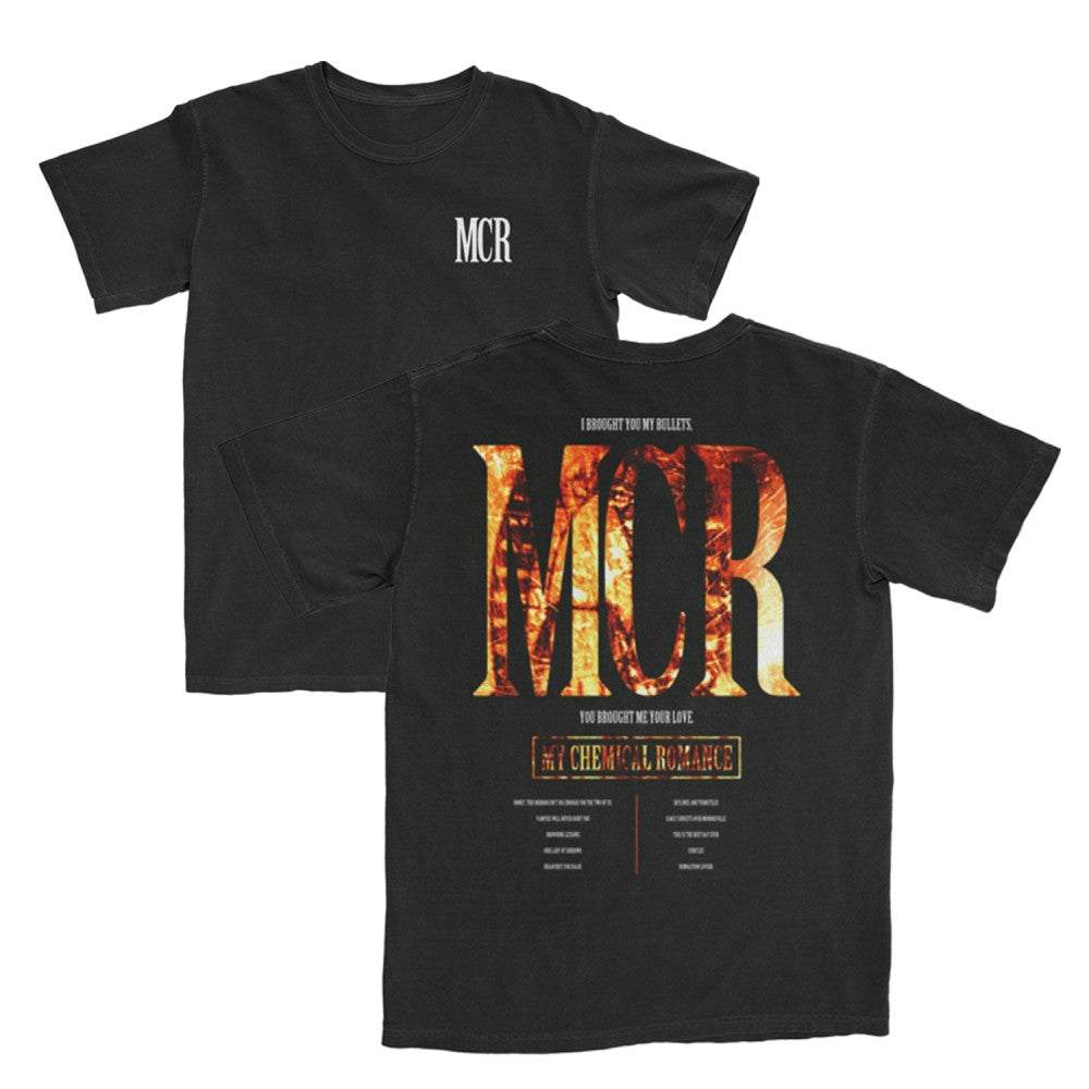 Mcr Bullets Tracks T-Shirt, Classic Style T-Shirts, Premium New Shirt