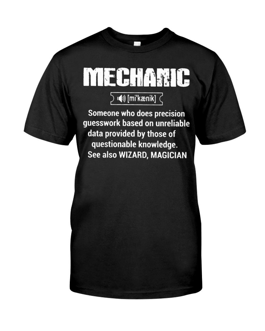 Mechanic Premium Tee, Classic Style T-Shirt