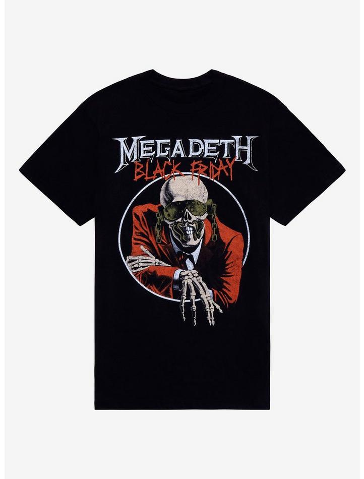 Megadeth Black Friday Premium Tee, Classic Style T-Shirt