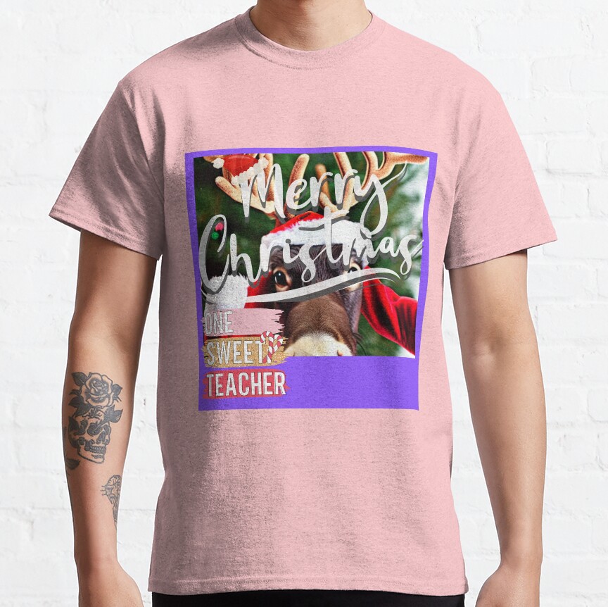 Merry Christmas My Teacher Classic T-Shirt