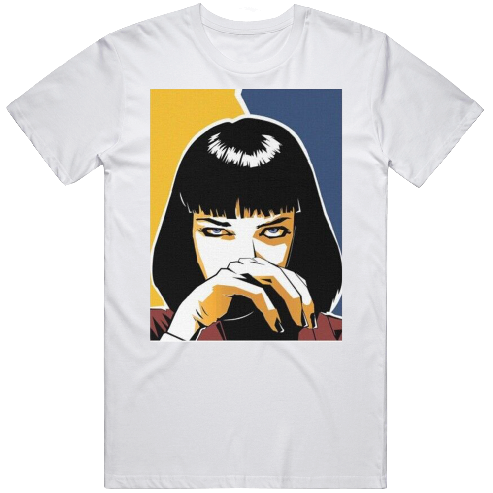 Mia Wallace Pulp Fiction Movie T Shirt, Classic Style T-Shirt, Premium Shirt