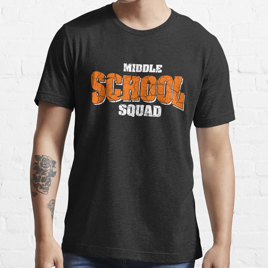 Middle School Squad Teacher Retro .Back To School Teacher Essential T-Shirt