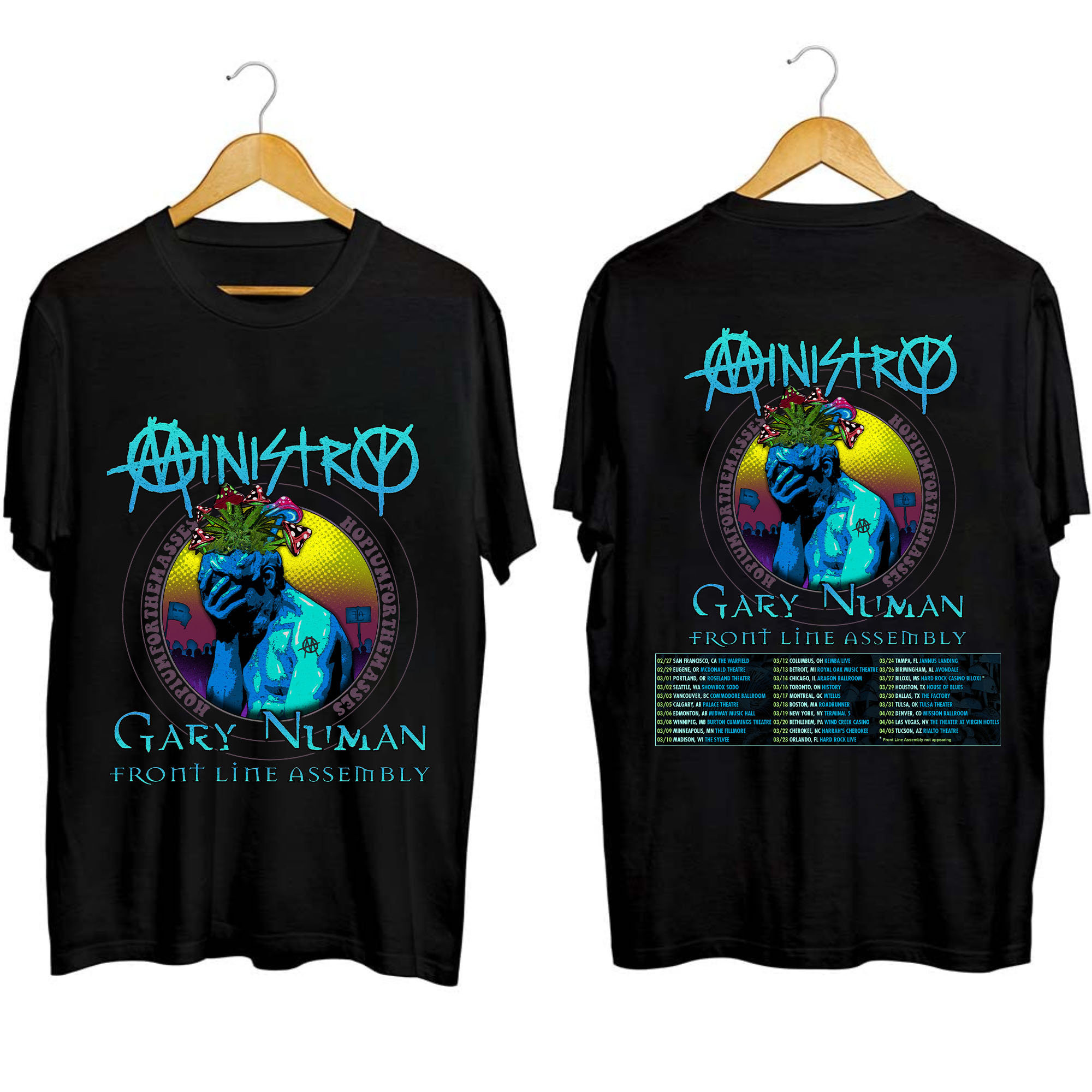 Ministry 2024 Tour Shirt, Singer Shirt, Ablum Music Shirt, Fan Shirt, Trend Shirt
