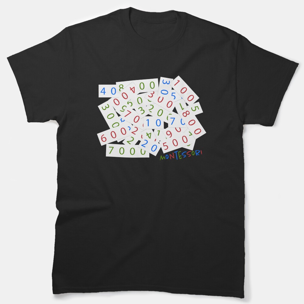 Montessori - Long Numbers Classic T-Shirt