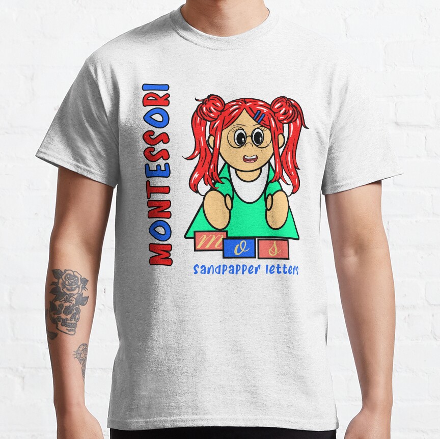 Montessori Sand Letters Classic T-Shirt
