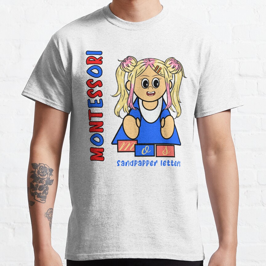 Montessori Sand Letters Classic T-Shirt