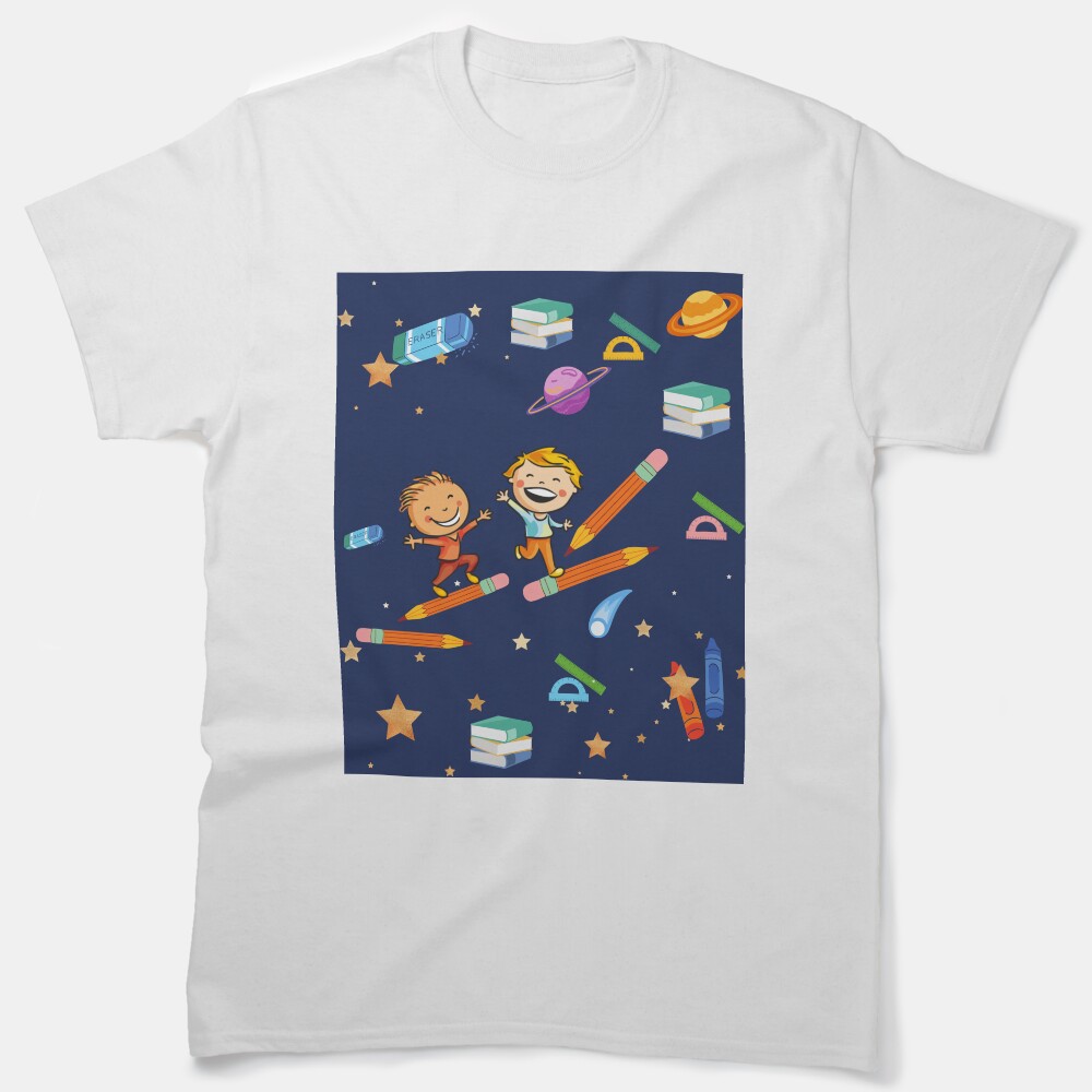 Motivational Progress Over Perfection Back To School Teacher Classic T-Shirt