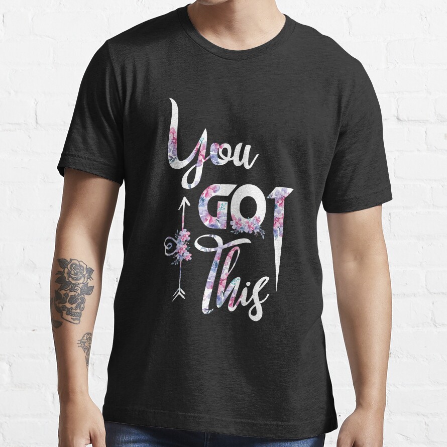 Motivational Teacher Shirt State Testing You Got This Floral Essential T-Shirt