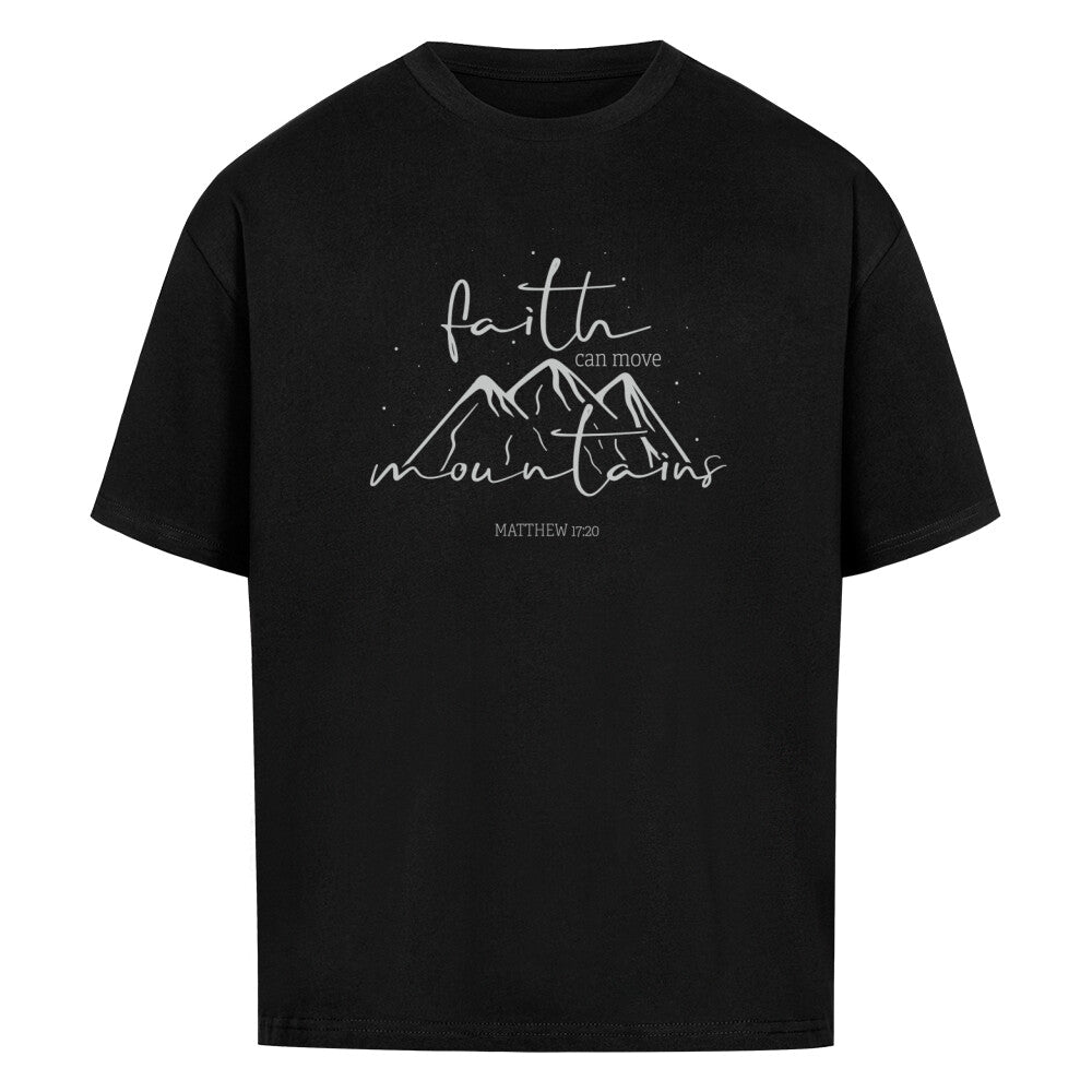 Move Mountains Premium Oversized Shirt, Unisex