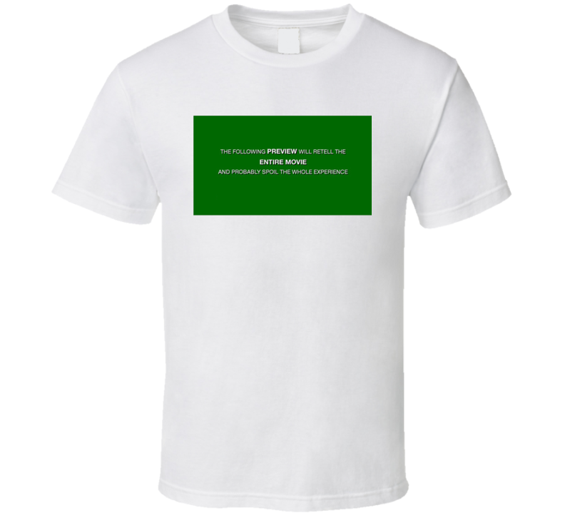 Movie Preview Green Screen Meme T Shirt, Classic Style T-Shirt, Premium Shirt
