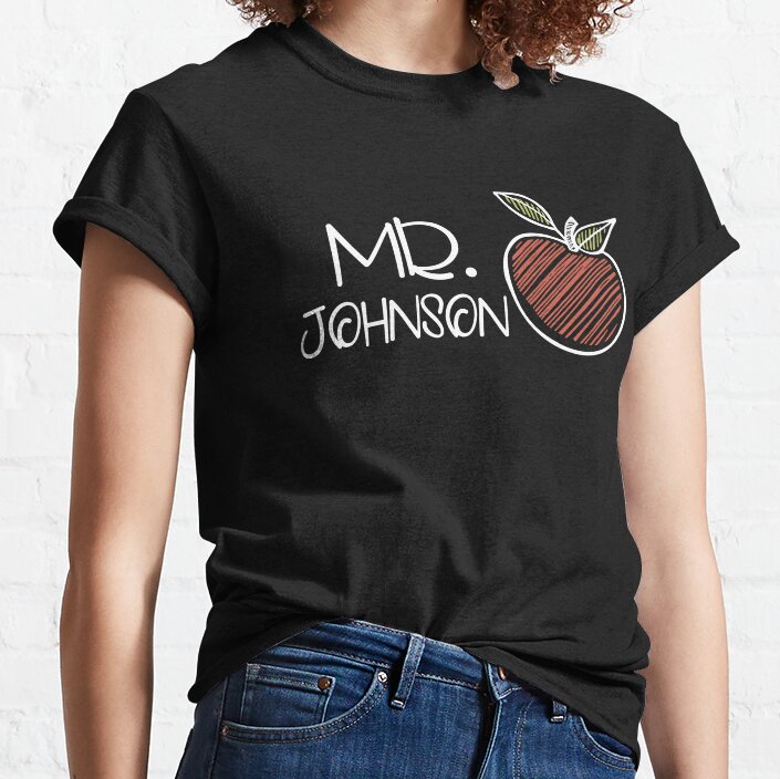 Mr Johnson Apple Classic T-Shirt
