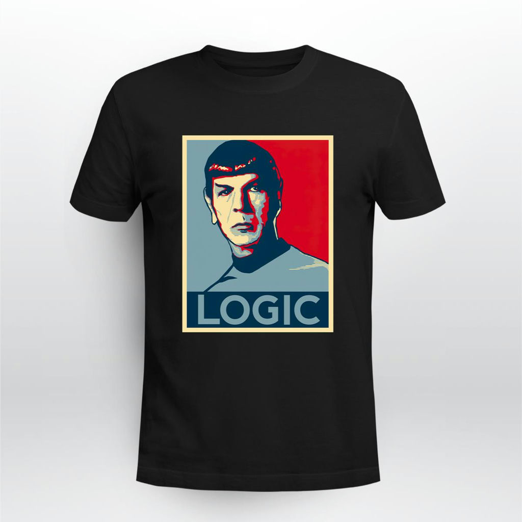 Mr Spock Logic Star Trek Movie Shirt, Classic Style T-Shirt, Premium Shirt