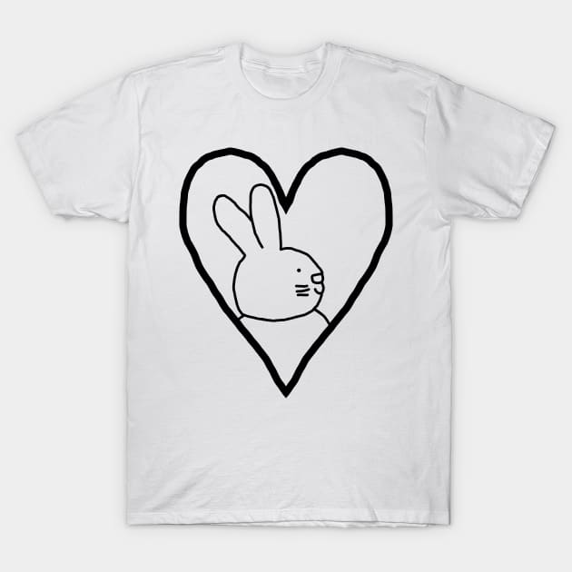 My Easter Bunny Valentine Line Drawingshirt, Easter Shirt For Boy, Easter Shirt For Women, Easter Shirt, Gift Easter