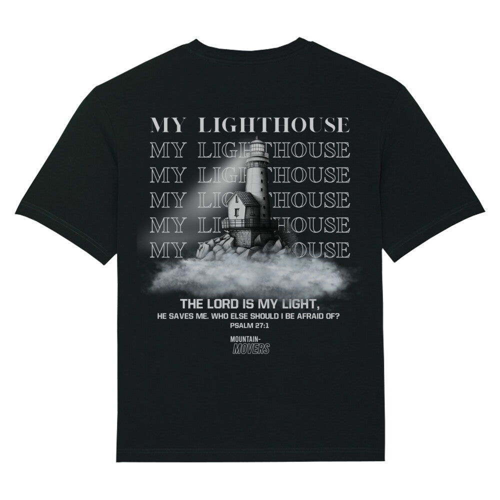 My Lighthouse Oversized Shirt, Unisex Backprint
