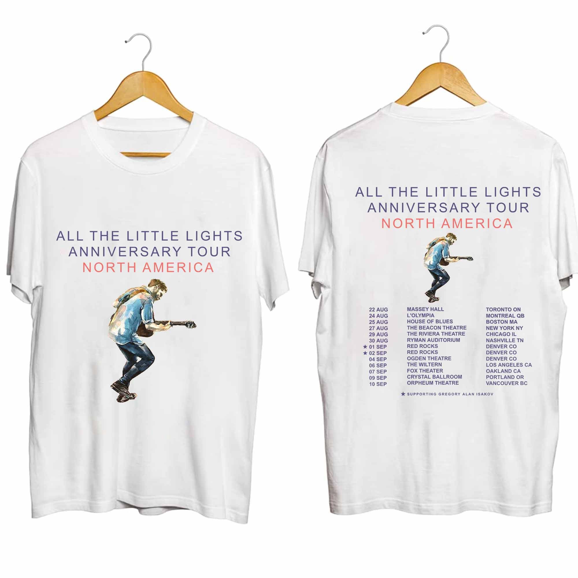 Passenger All The Little Lights 2024 Tour Shirt, Singer Shirt, Ablum Music Shirt, Fan Shirt, Trend Shirt
