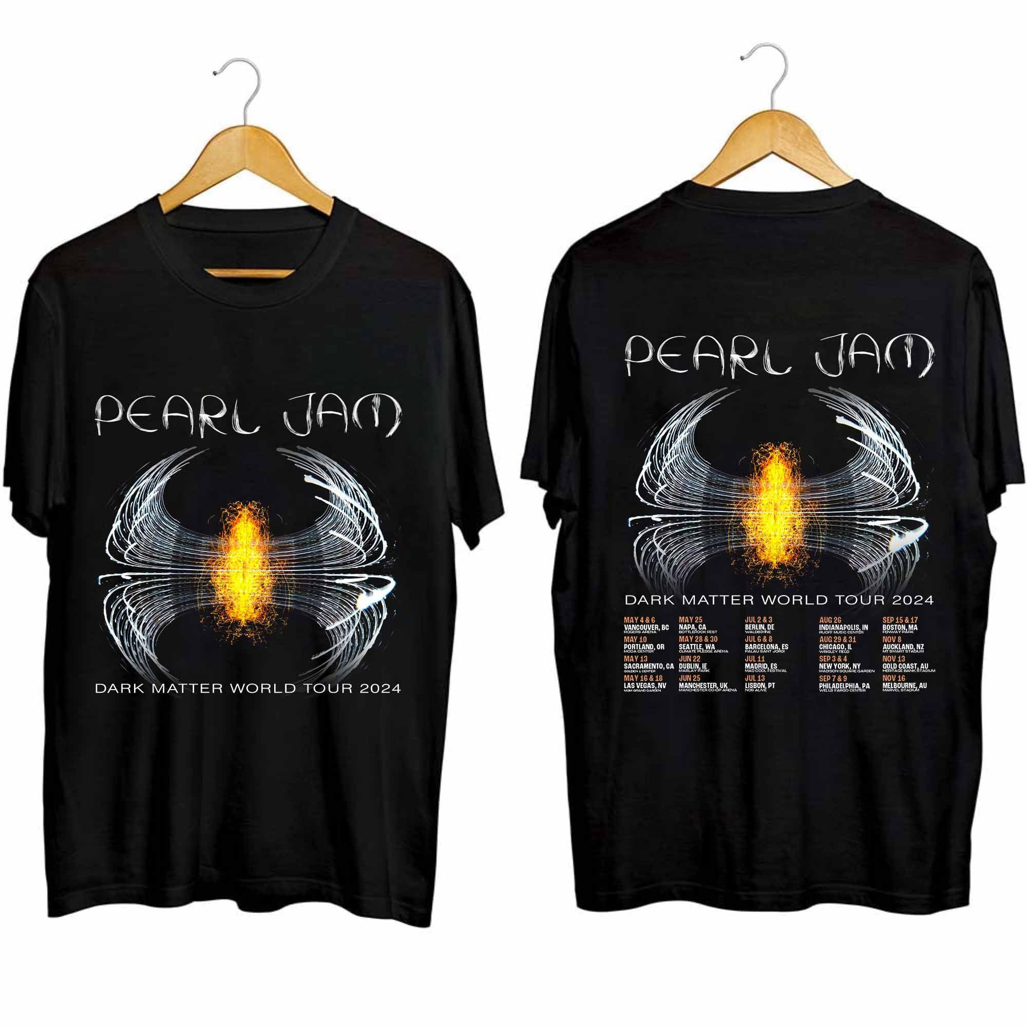 Pearl Jam Dark Matter World Tour 2024 Shirt, Pear, Singer Shirt, Ablum Music Shirt, Fan Shirt, Trend Shirt